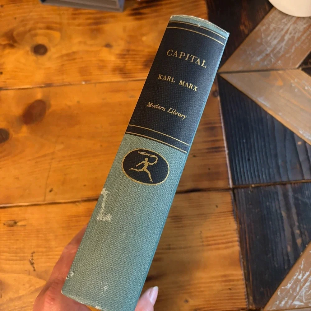 Karl Marx Capital Critique of Political Economy Modern Library‎ Random House HC